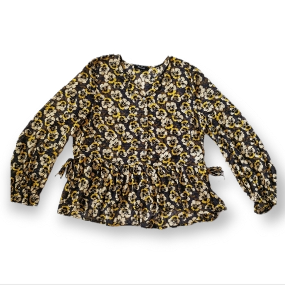 Madewell Viola Floral Blouse - Picture 2 of 2